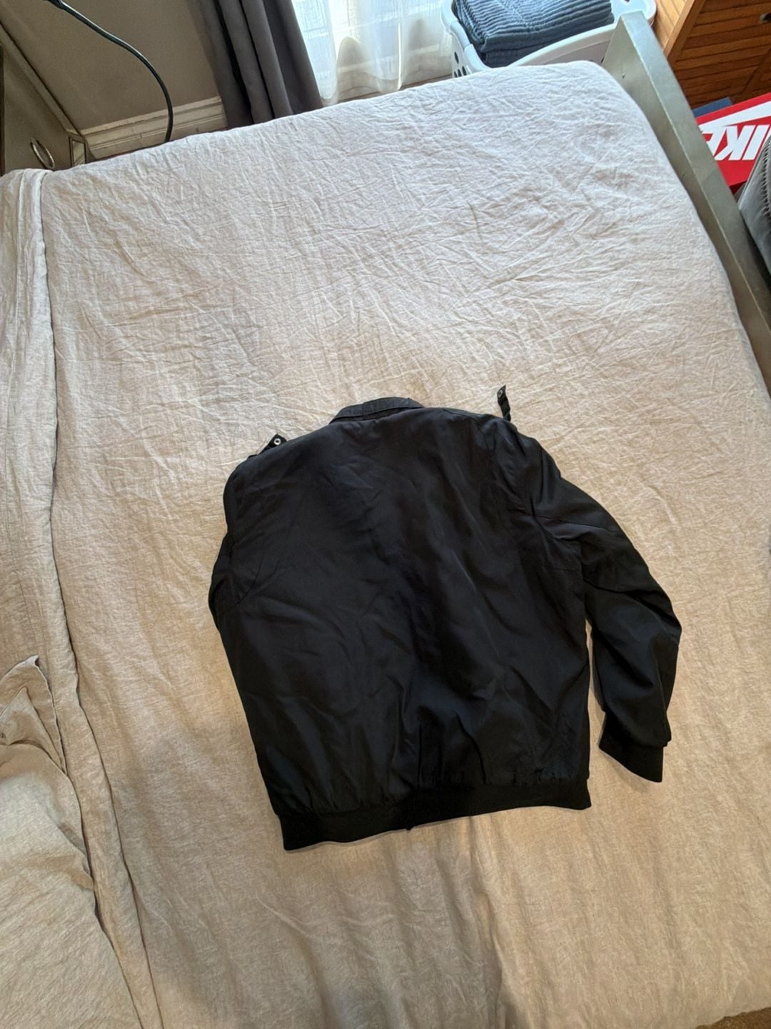 Members Only Iconic Racer Jacket Size XL Black 12