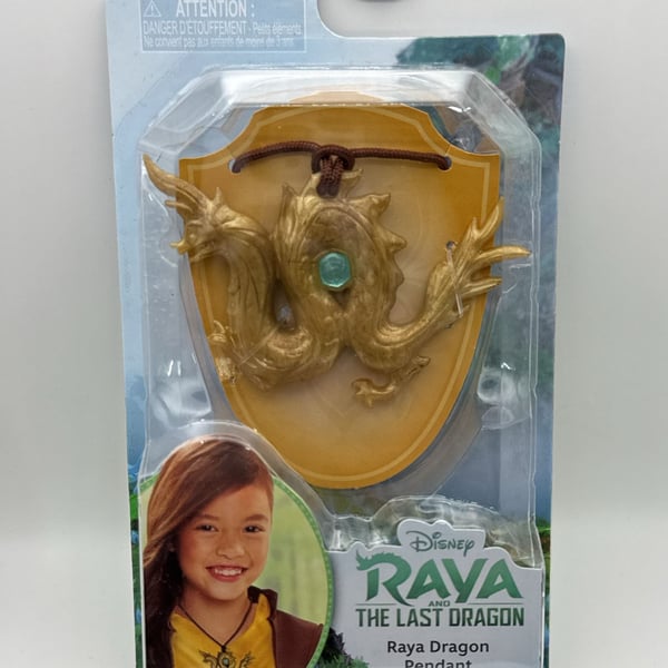Disney Raya and the Last Dragon Raya Dragon Pendant Necklace