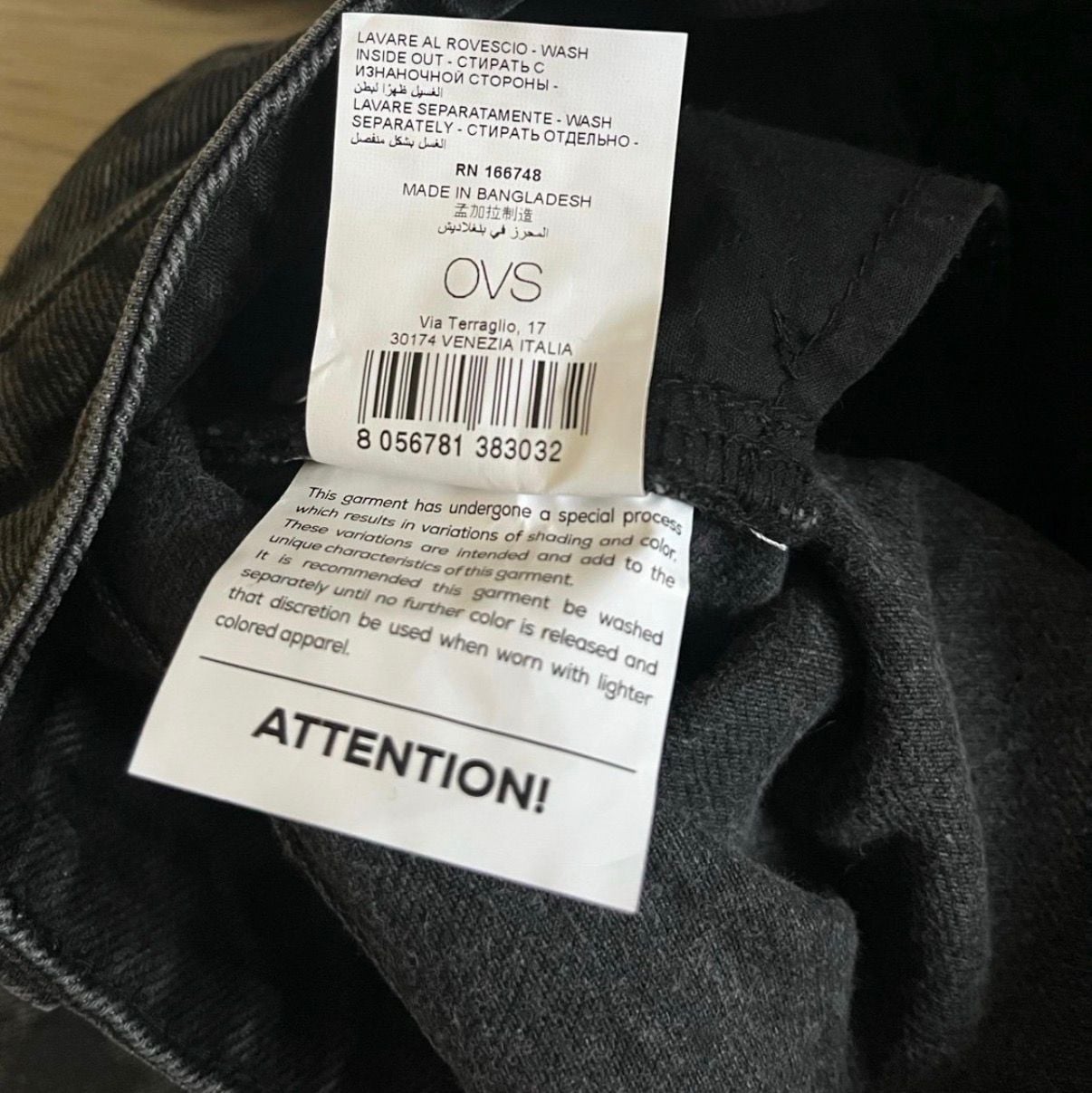 Massimo Piombo Paint Splatter Jeans Size 2 Black Cotton 8