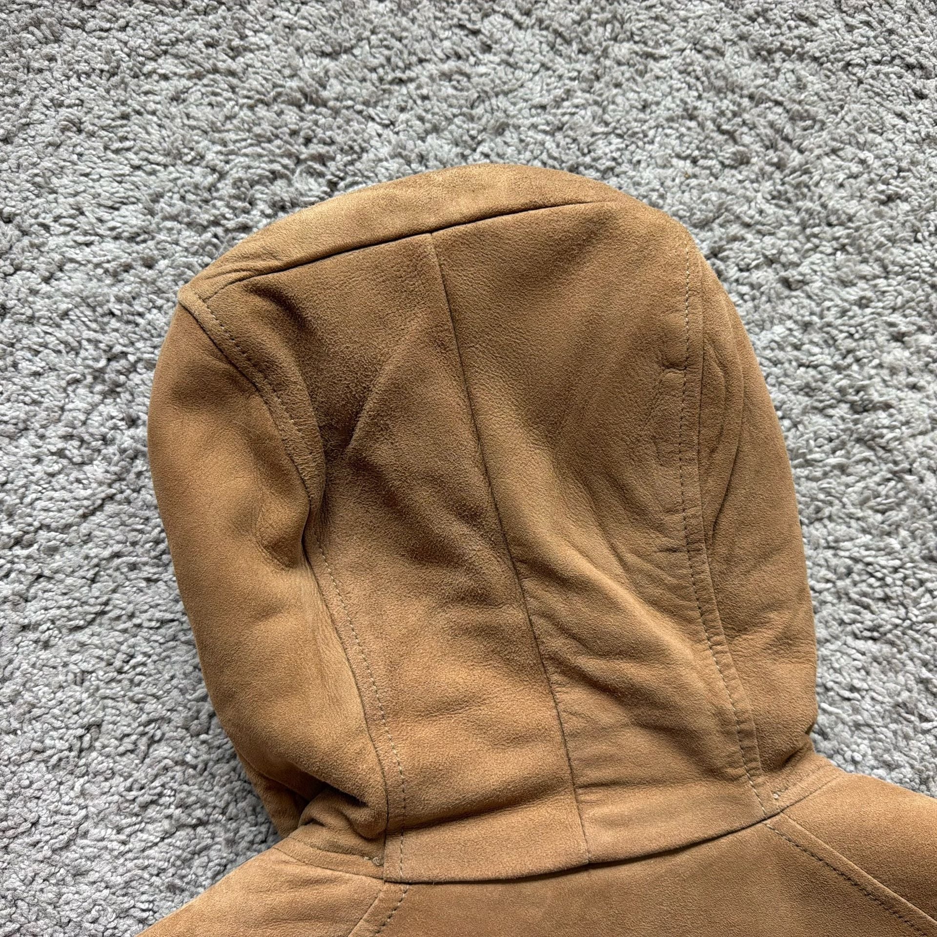 Rare 60s/70s Luxury Suede Down Safari Parka 9