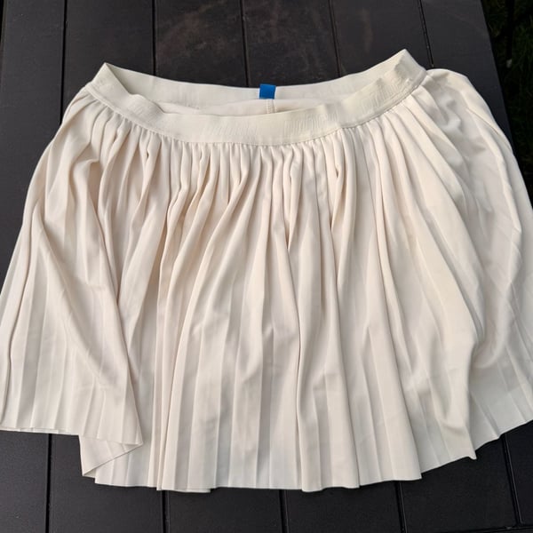 Prince Pickleball Pleated Skort Size S Ivory