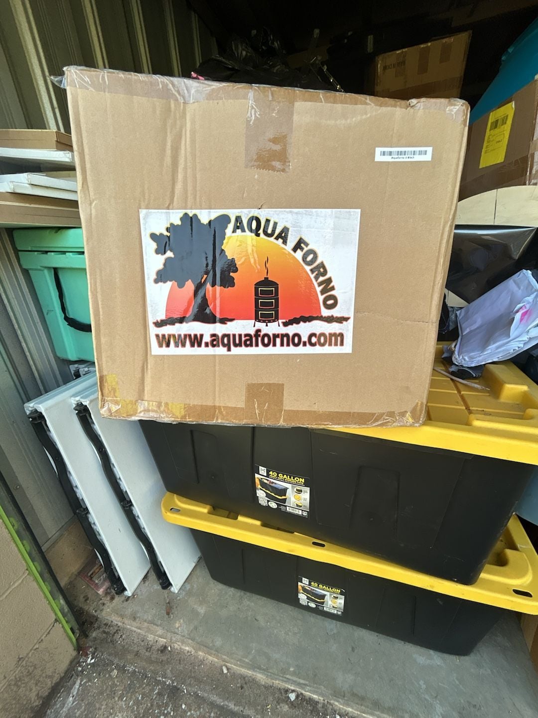 AquaForno II Black Portable Outdoor Oven 1
