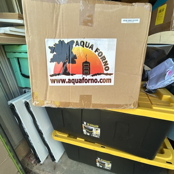 AquaForno II Black Portable Outdoor Oven