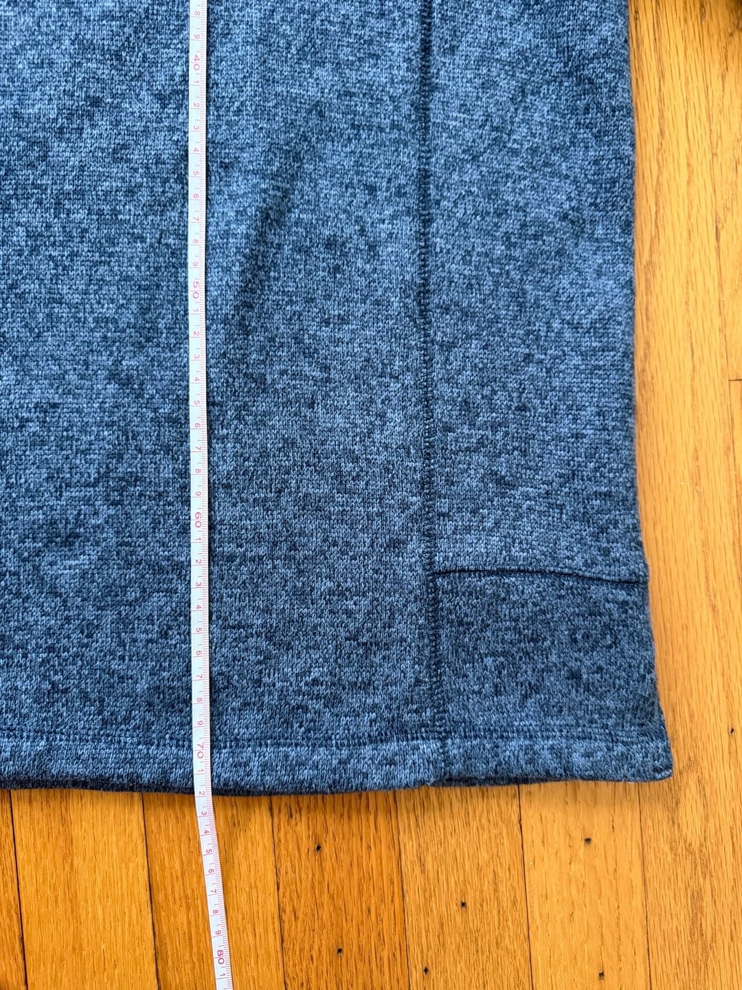 Woolrich Snap Pullover Fleece Size XXL Blue Heather Pocket 5
