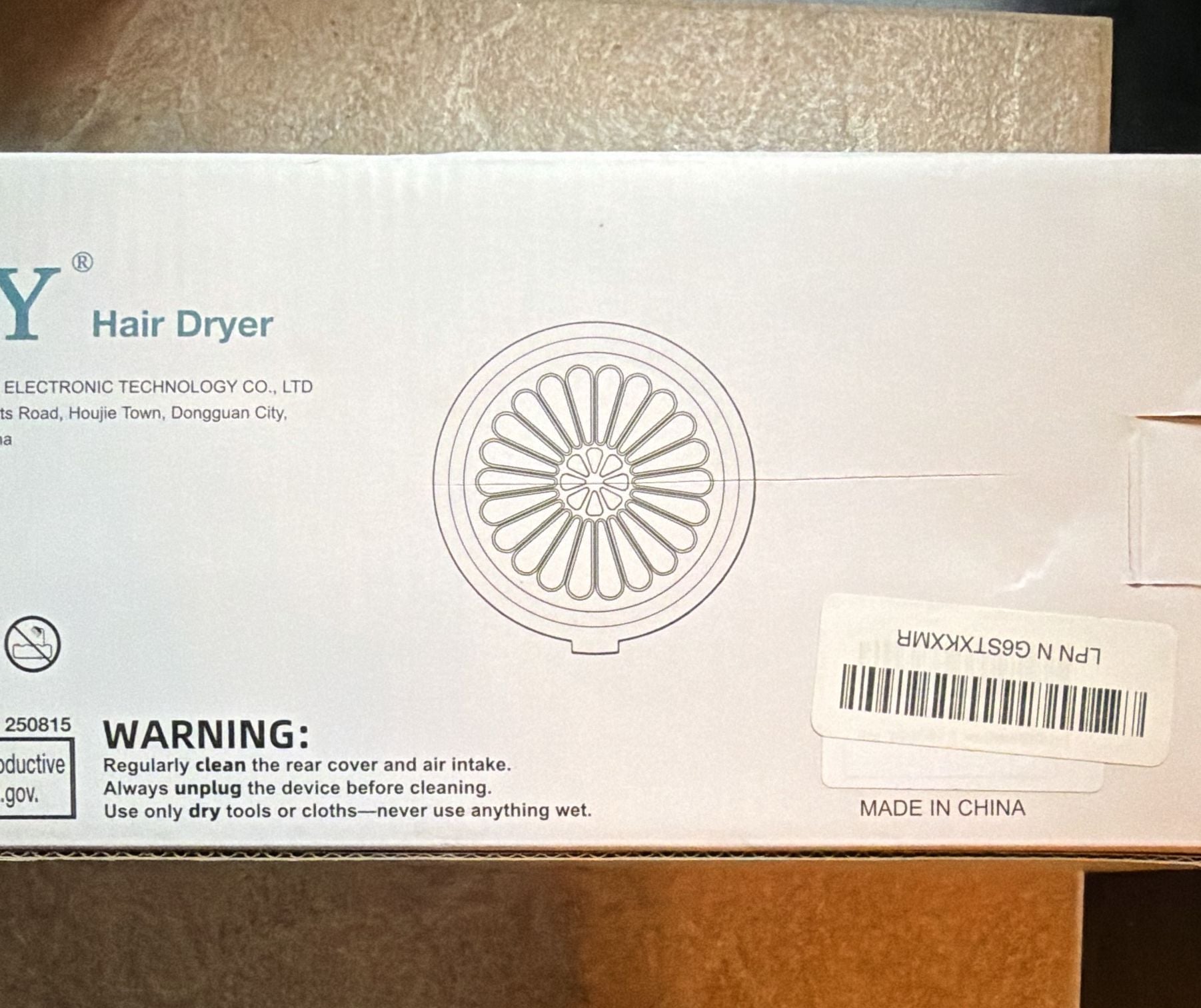 Yapoy Breeze Lite Hair Dryer White 4