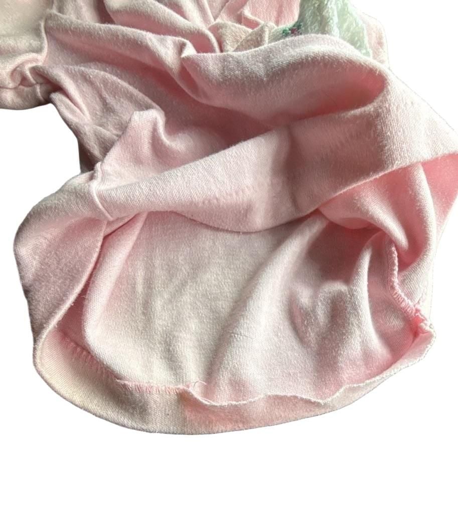 OshKosh B'Gosh Top Size 3-6 Mos. Pink Floral Lace Collar 7