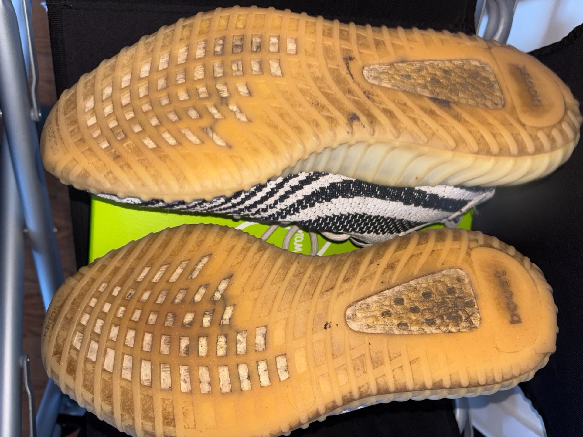 Adidas Yeezy Boost 350 V2 Zebra Size 12 Primeknit Sneakers 5