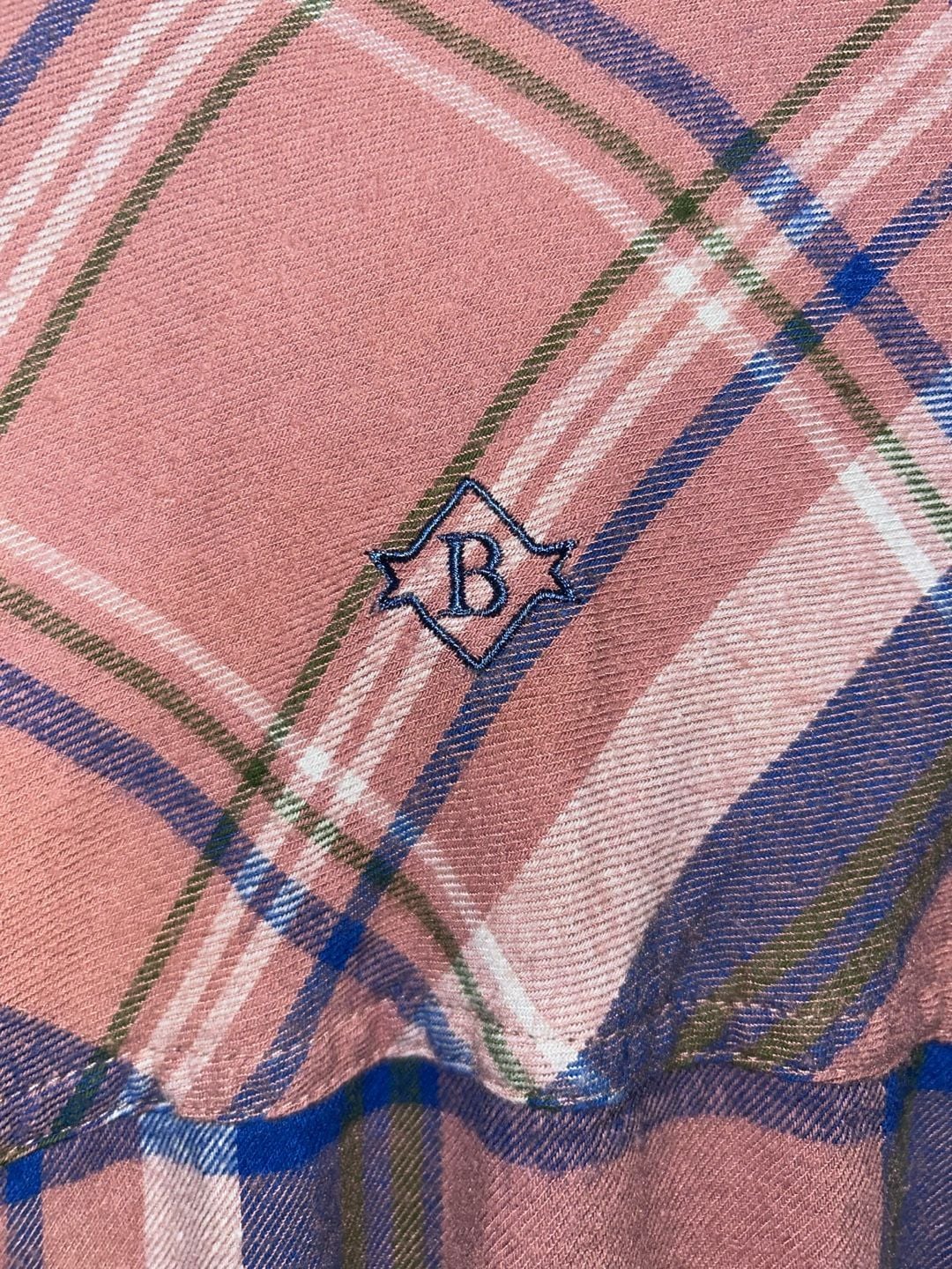 Burlebo Plaid Flannel Button Down Shirt Size 2XL 6