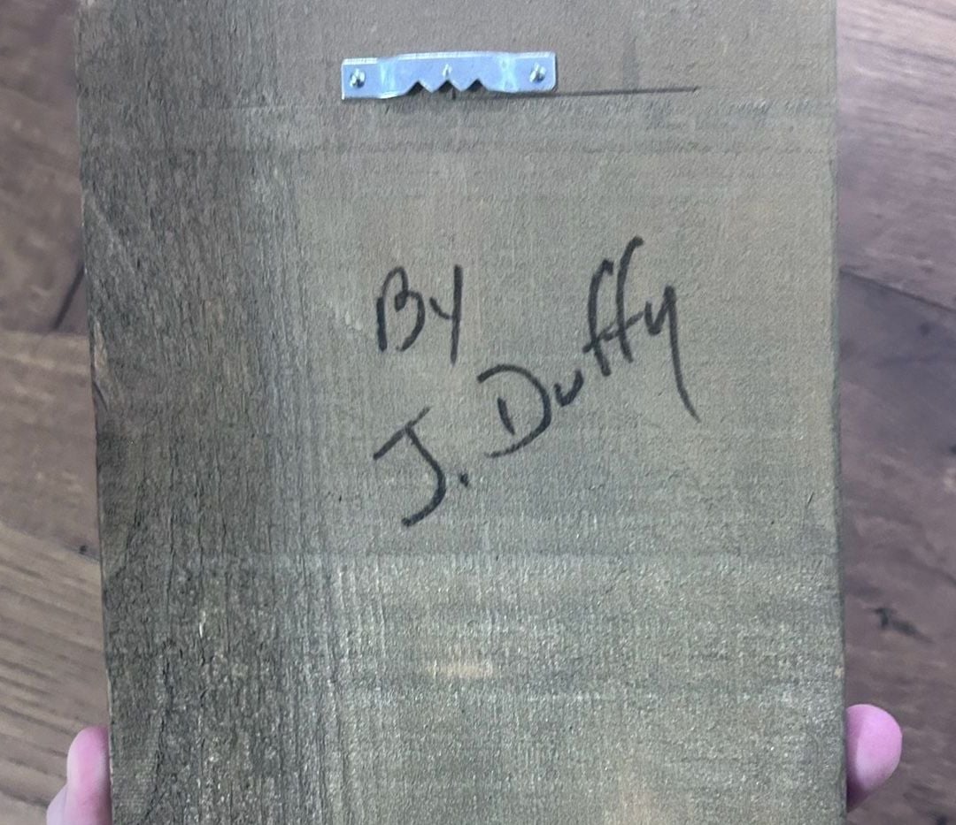 J. Duffy Hand Painted Wooden Bird Art Decor 4