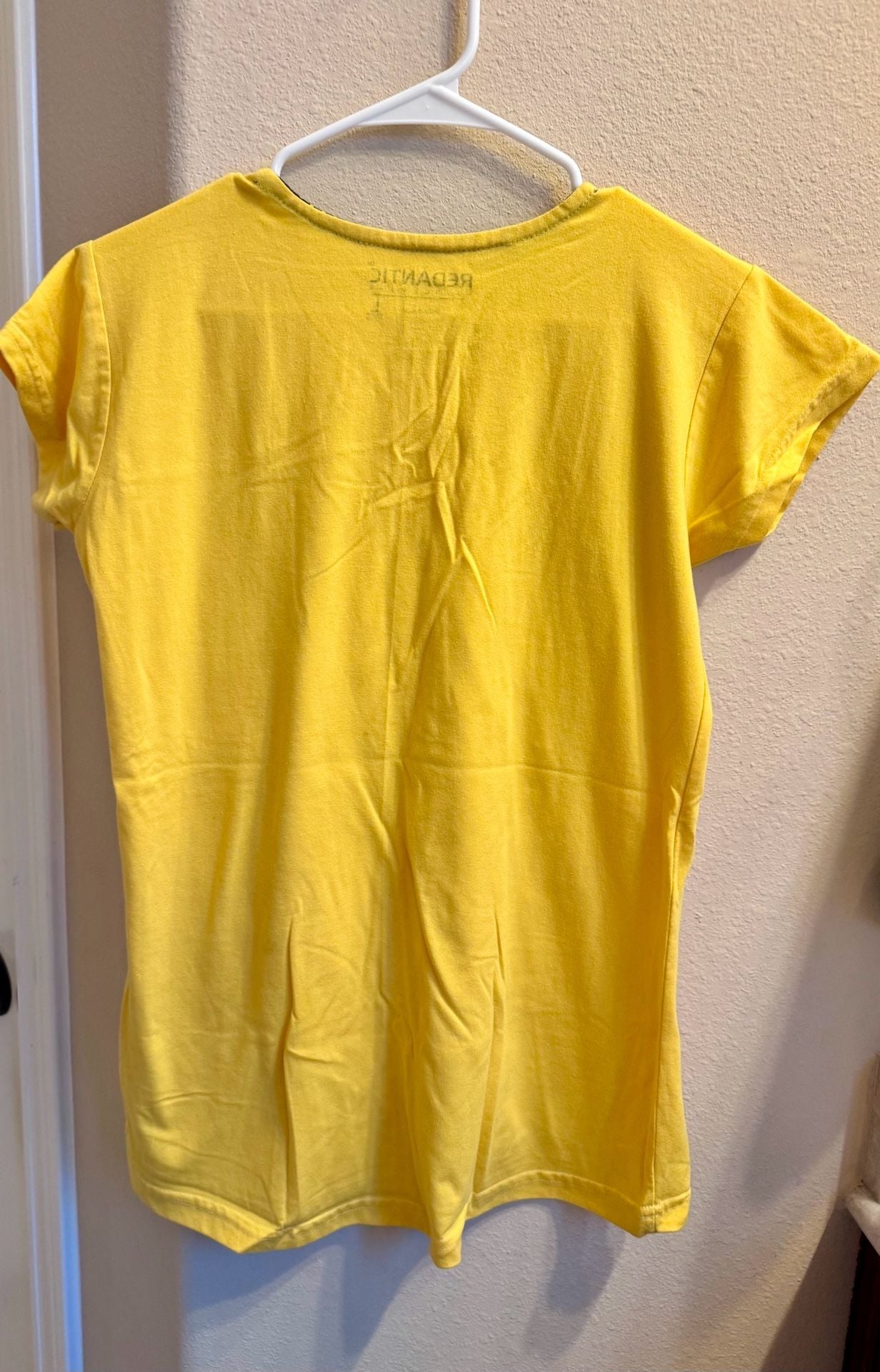 Redantic Loungewear Yellow Ice Cream Pajamas Size 10 2