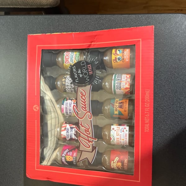 Global Gourmet Hot Sauce Collection Flavors of the World 10 Pack Gift Set