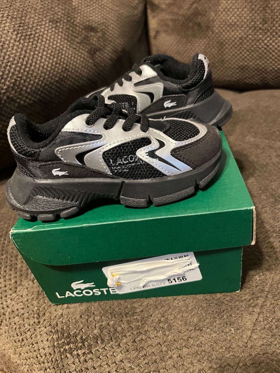 Lacoste L003 Neo Sneakers Black Silver 2