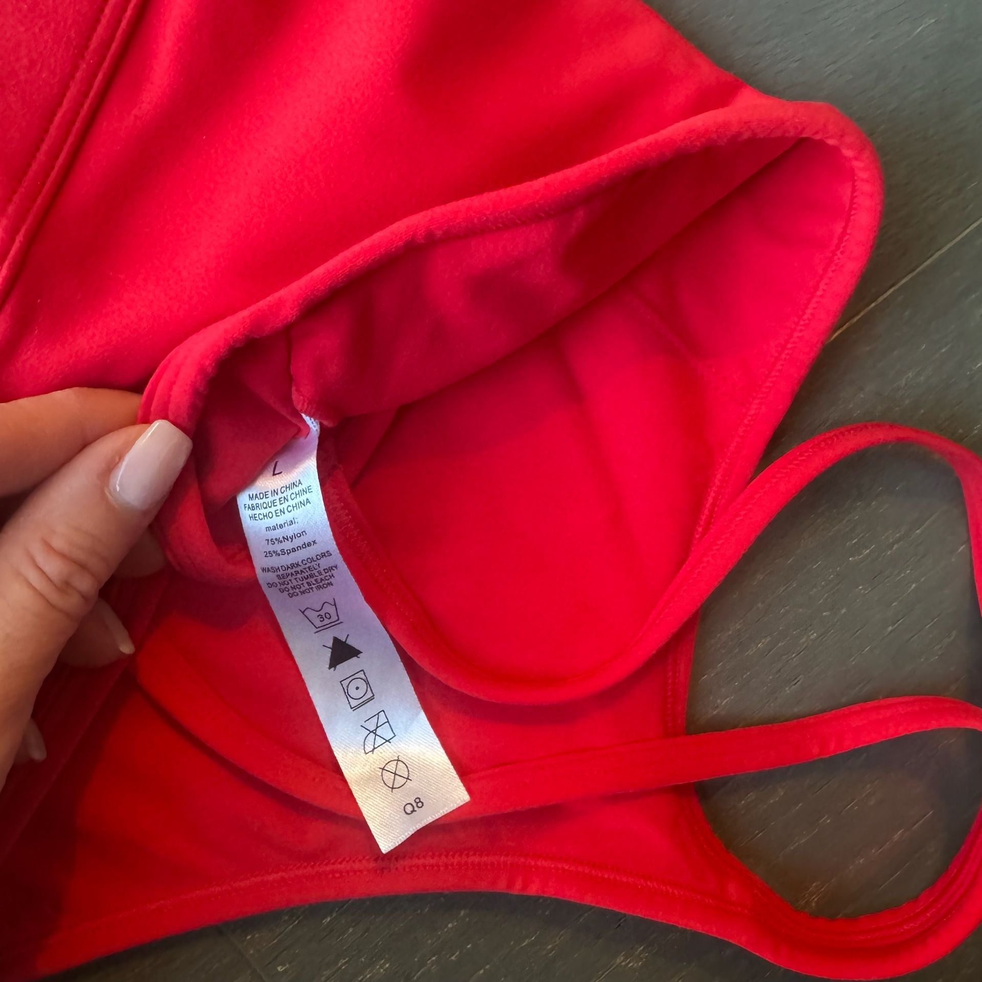 Aoxjox Metamorph set - radical red - shorts: medium | bra: large 6