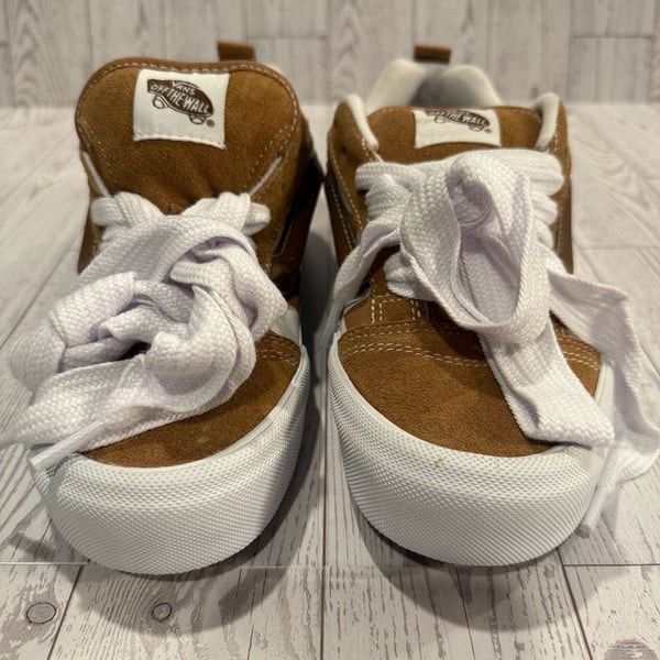 Vans Knu Skool Size Men's 6.0 / Women's 7.5 Brown Checkerboard