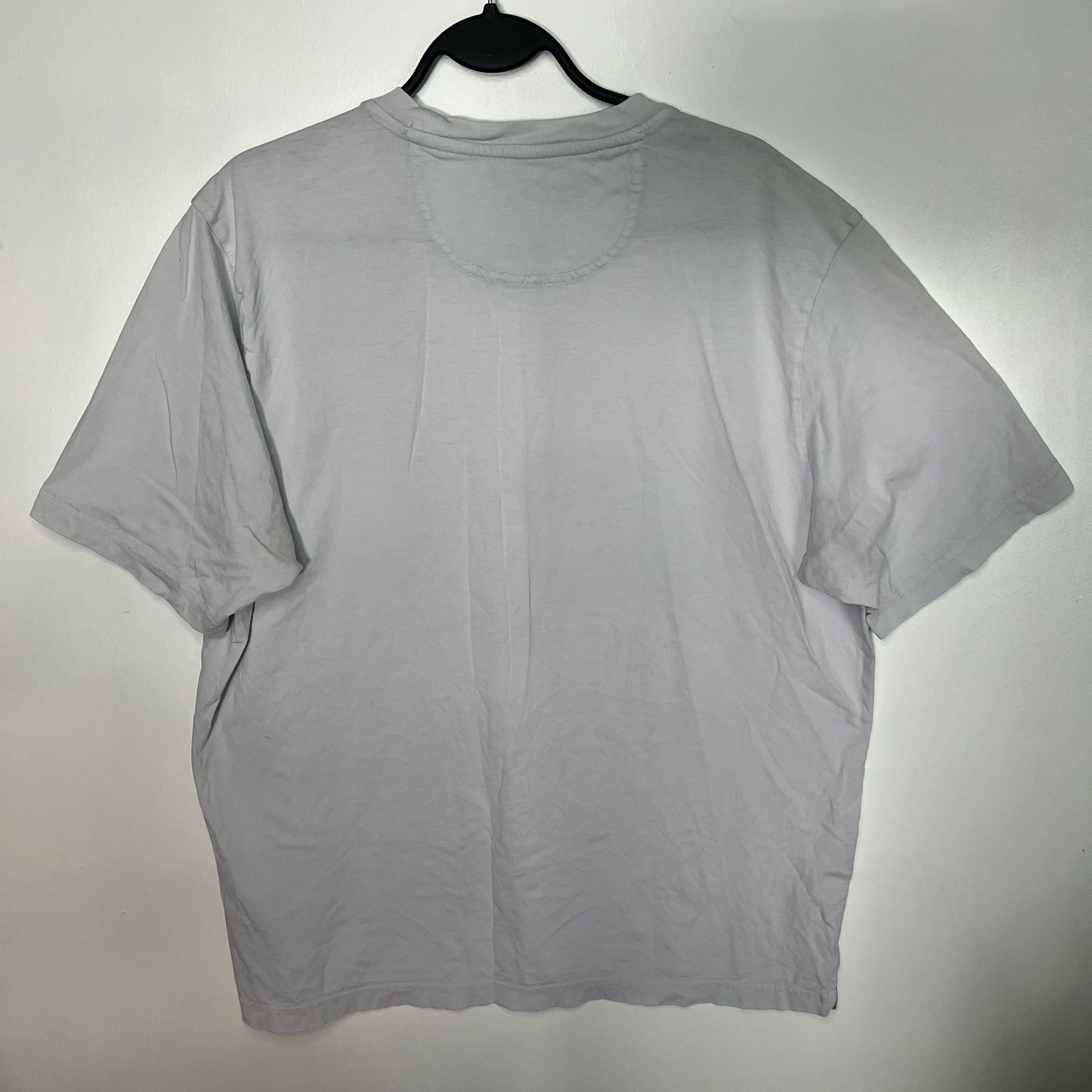 Tommy Bahama Bali Skyline T-Shirt Size L Gray Pocket Short Sleeve 7