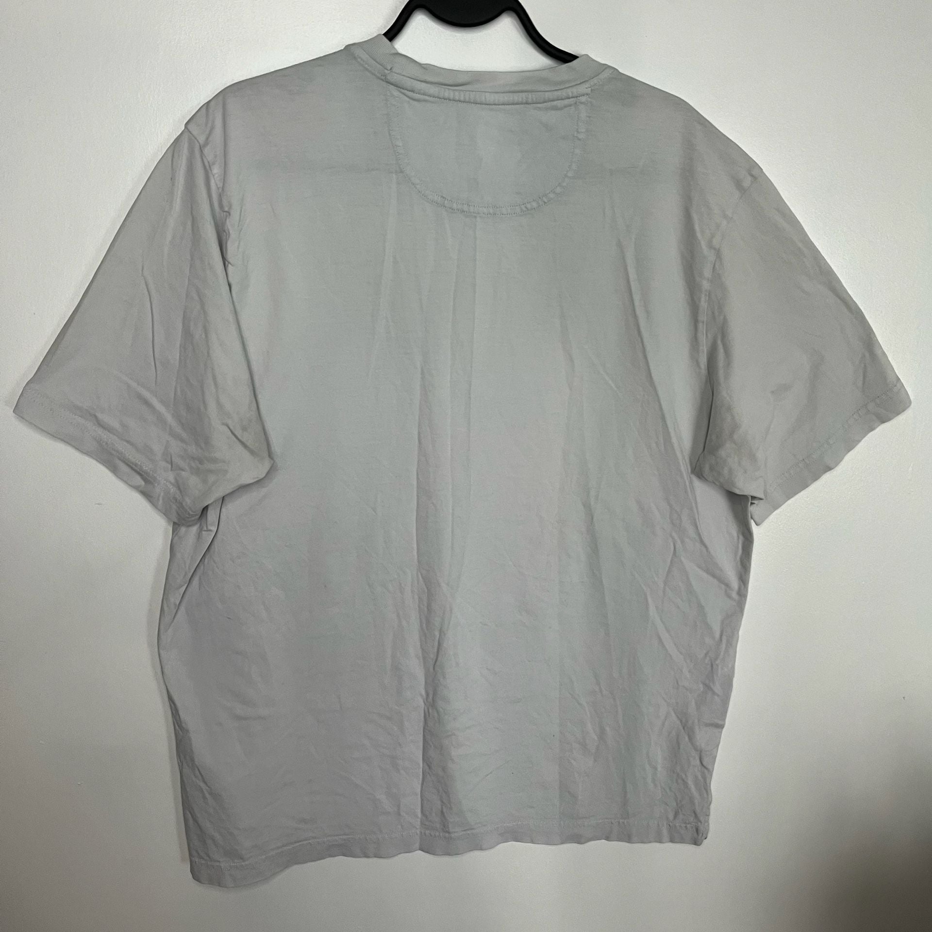 Tommy Bahama Bali Skyline T-Shirt Size L Gray Pocket Short Sleeve 11
