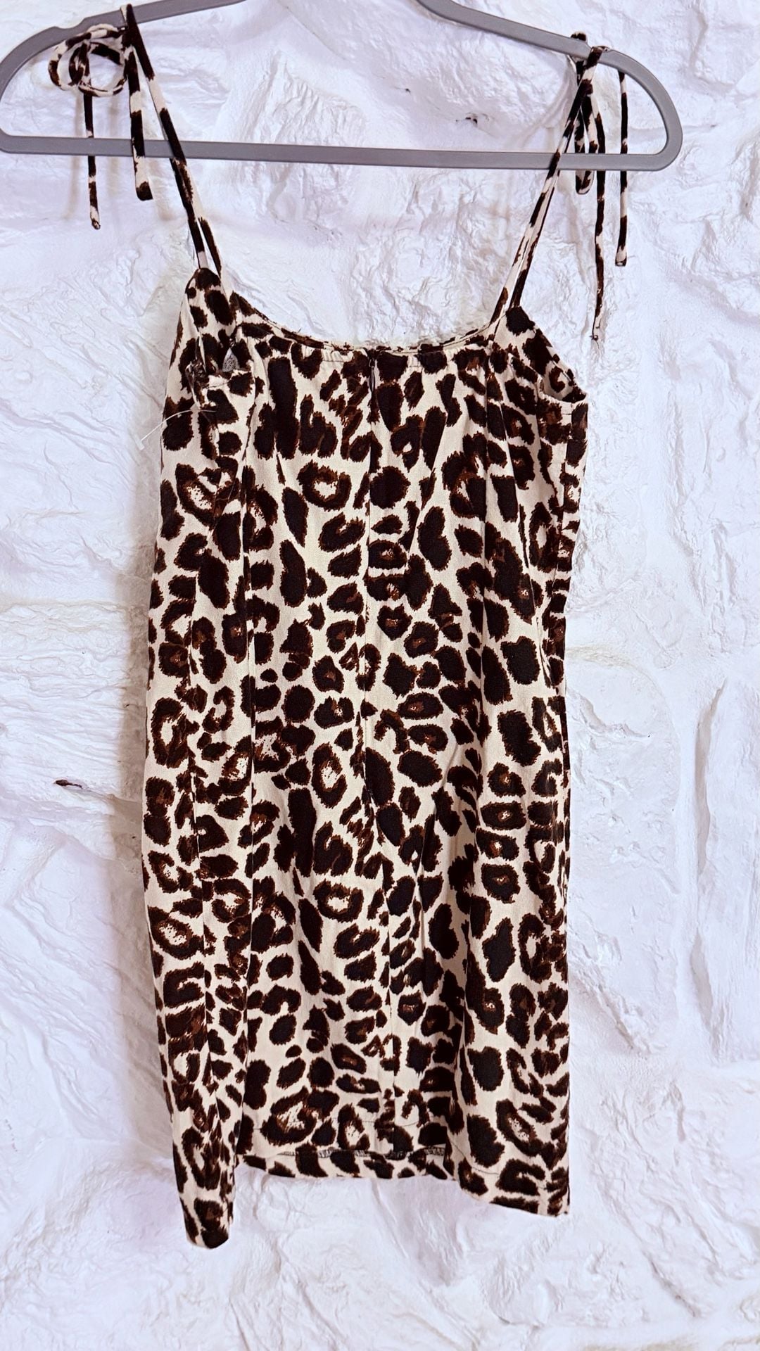 Monteau Los Angeles Leopard Print Mini Dress Size S 3