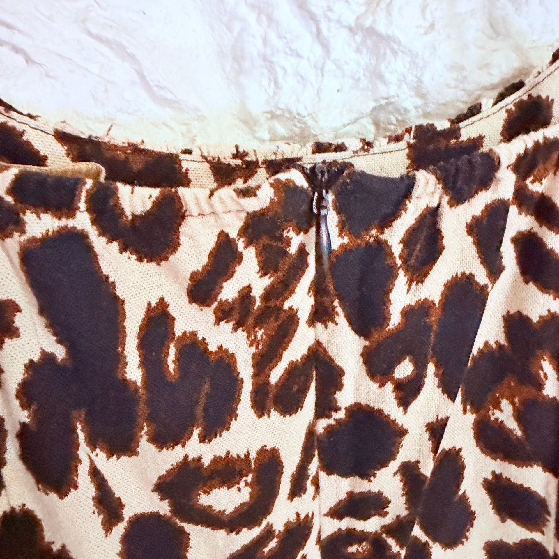 Monteau Los Angeles Leopard Print Mini Dress Size S 4