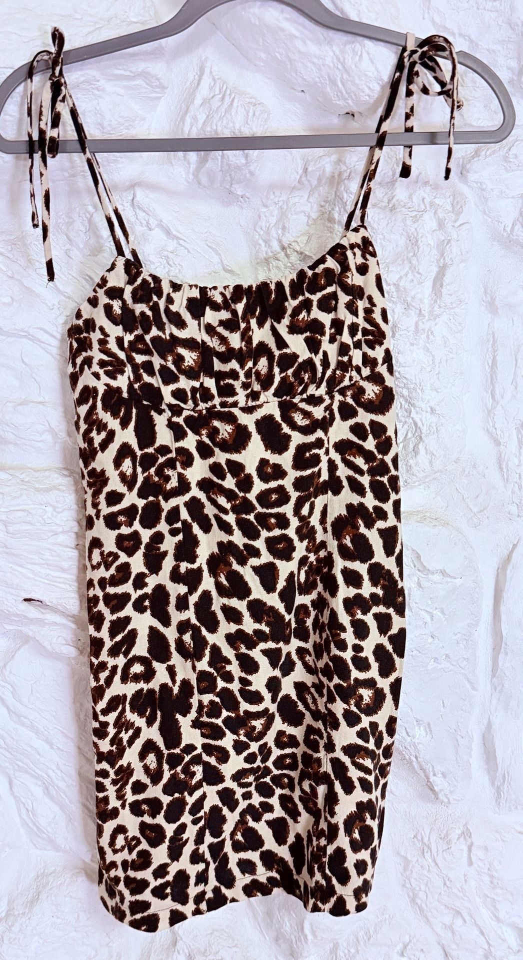 Monteau Los Angeles Leopard Print Mini Dress Size S 2