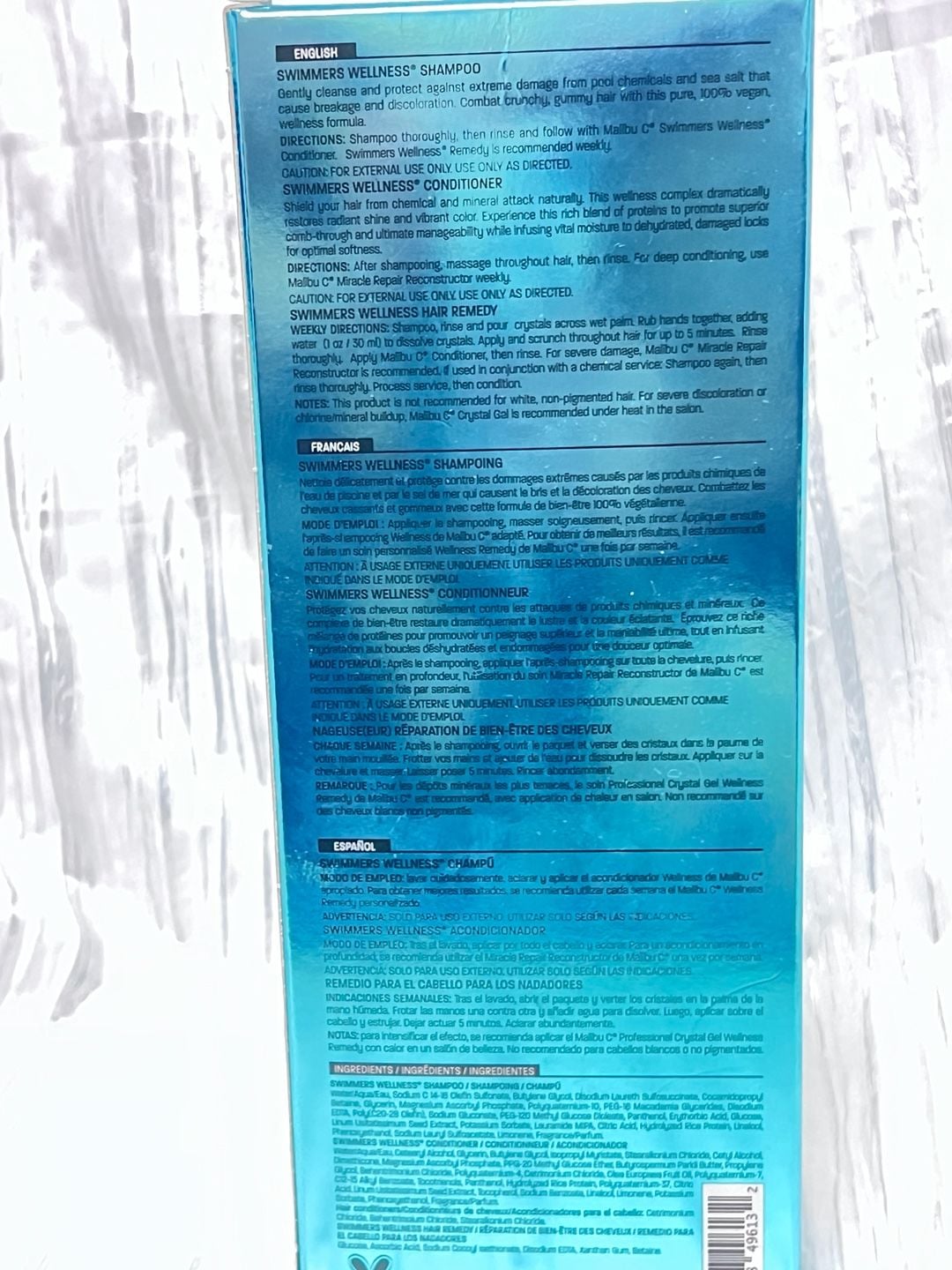 Malibu Swimmers Wellness Remedy Kit Shamp, Cond & 4 Treatment 2