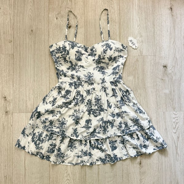 A.U.W. Toile De Jouy Layered Dress