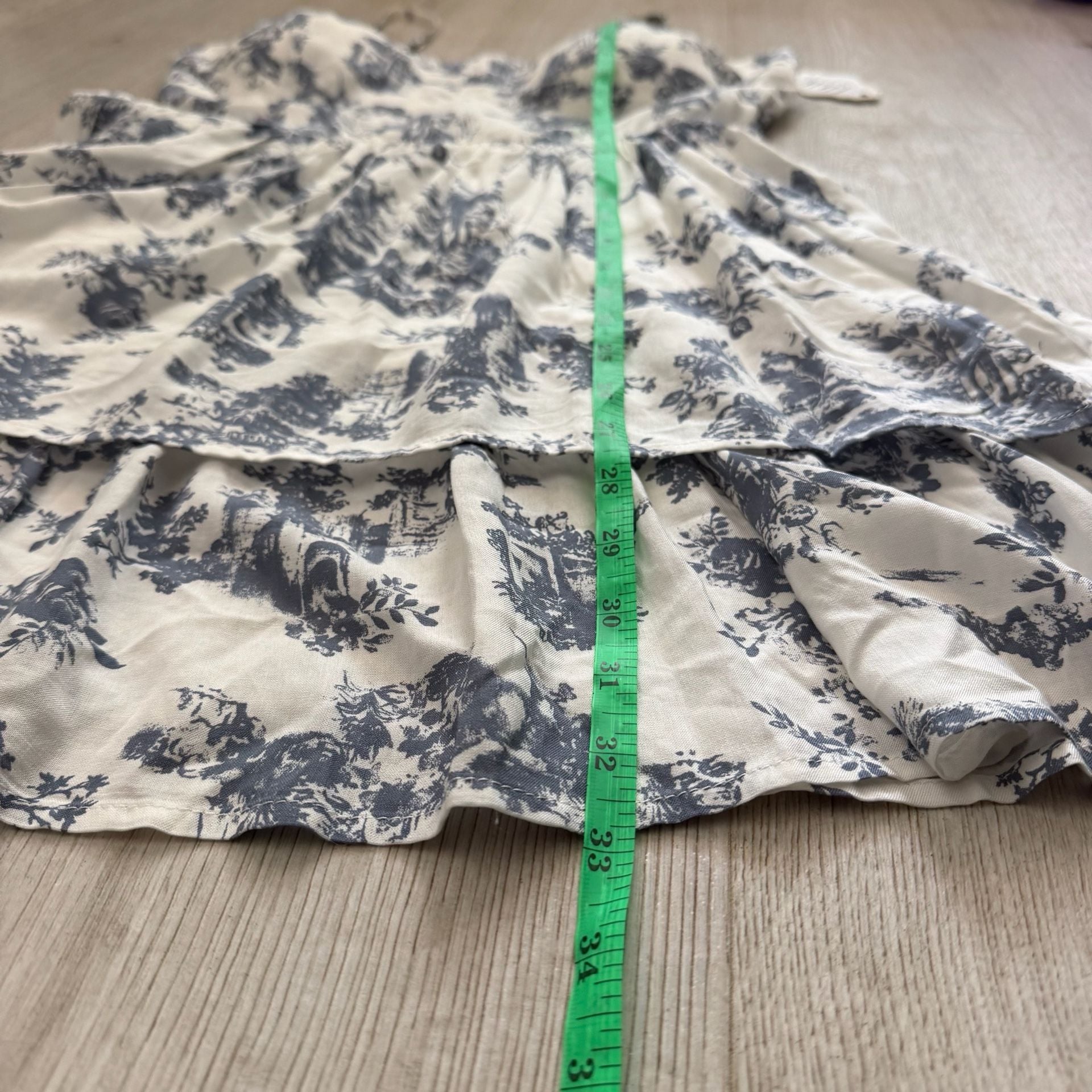 A.U.W. Toile De Jouy Layered Dress 5