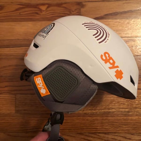 Spy Sender Snow Helmet White