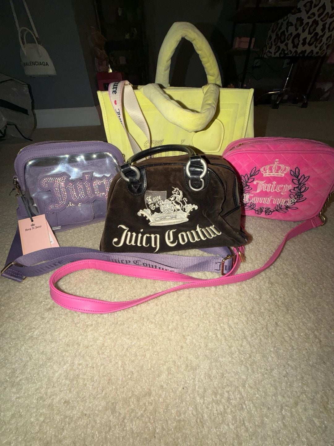 Juicy Couture Bag Lot One Vintage 2 NWT 1 New Collection 1