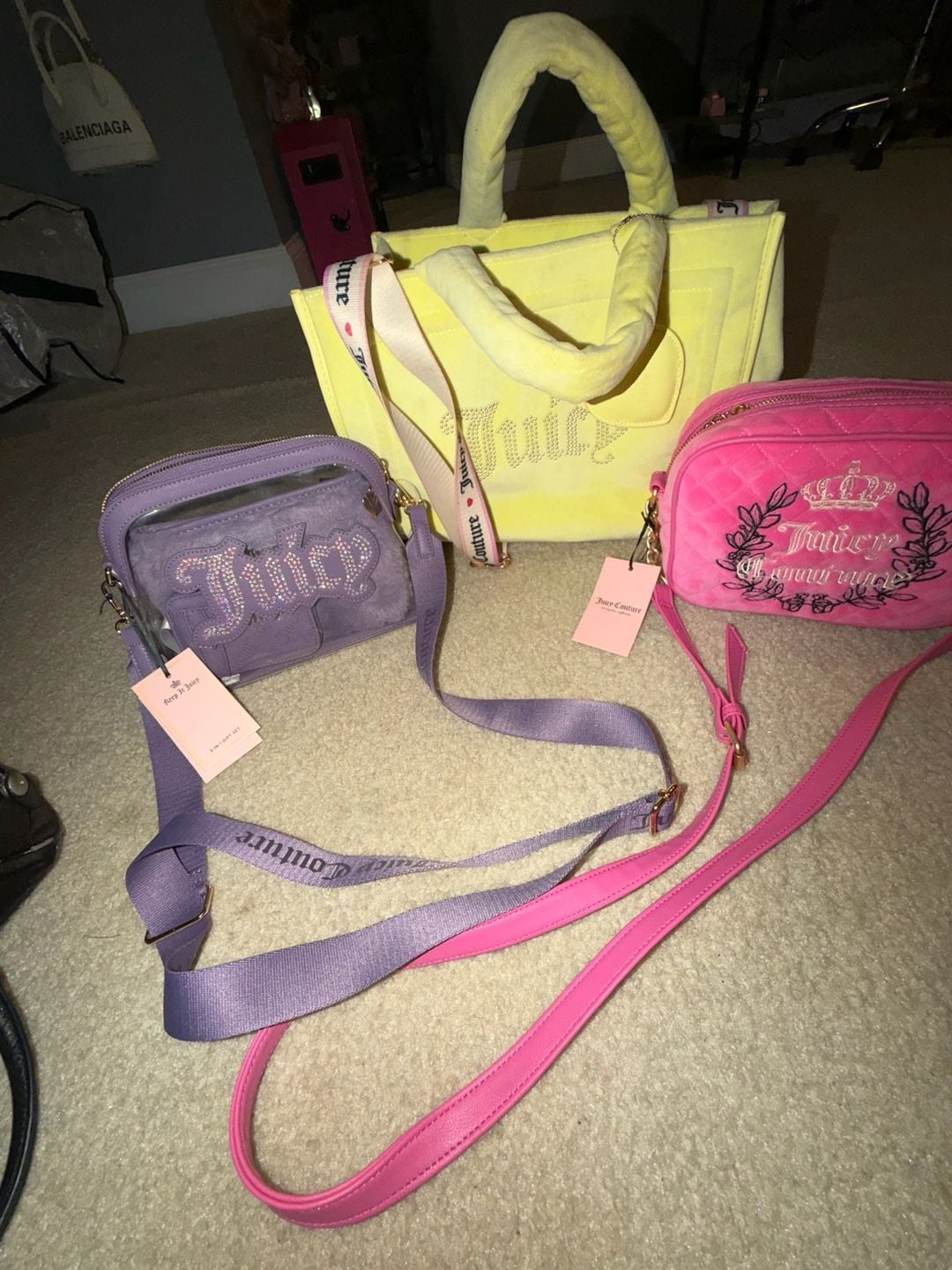 Juicy Couture Bag Lot One Vintage 2 NWT 1 New Collection 2