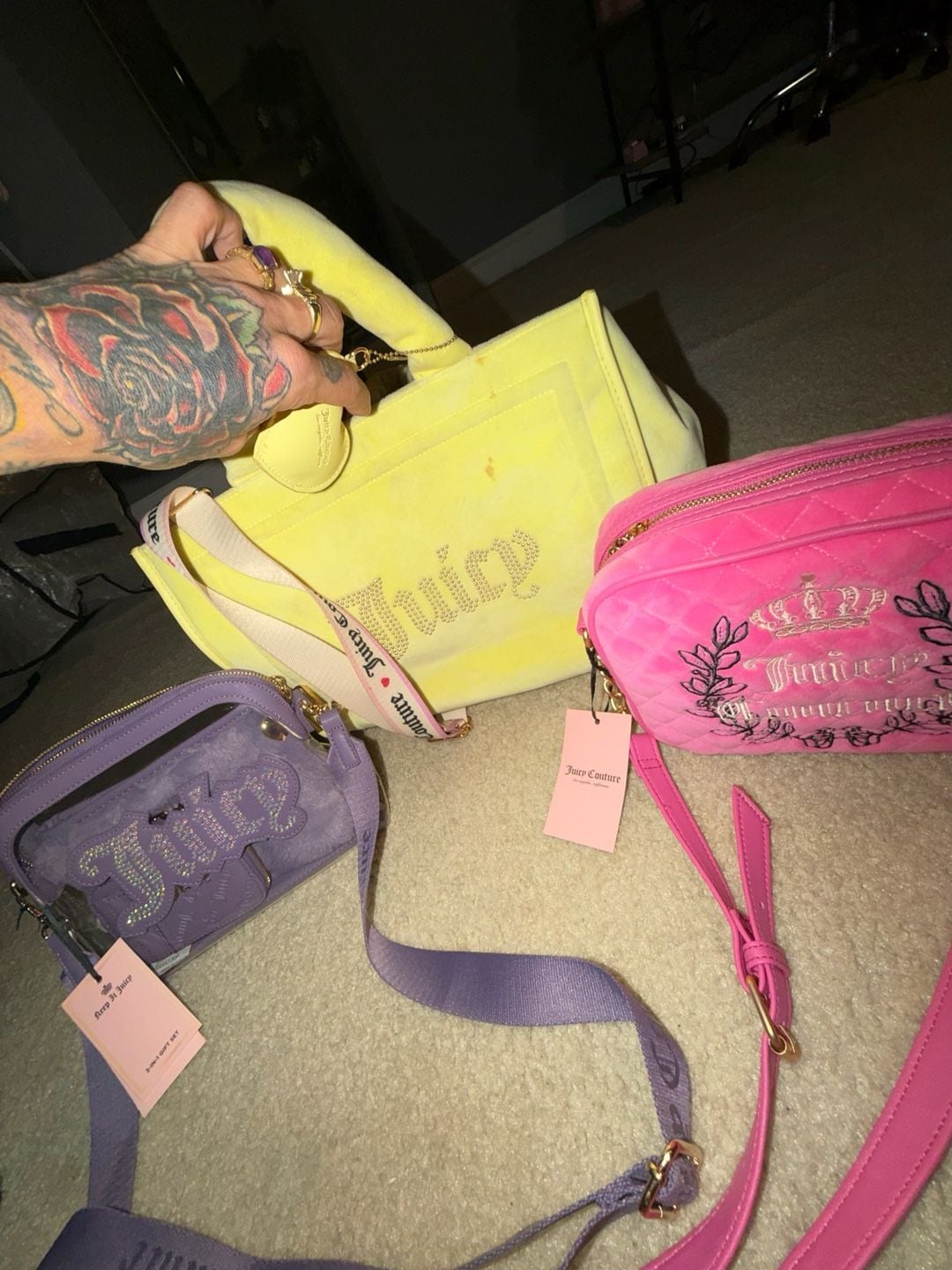 Juicy Couture Bag Lot One Vintage 2 NWT 1 New Collection 3