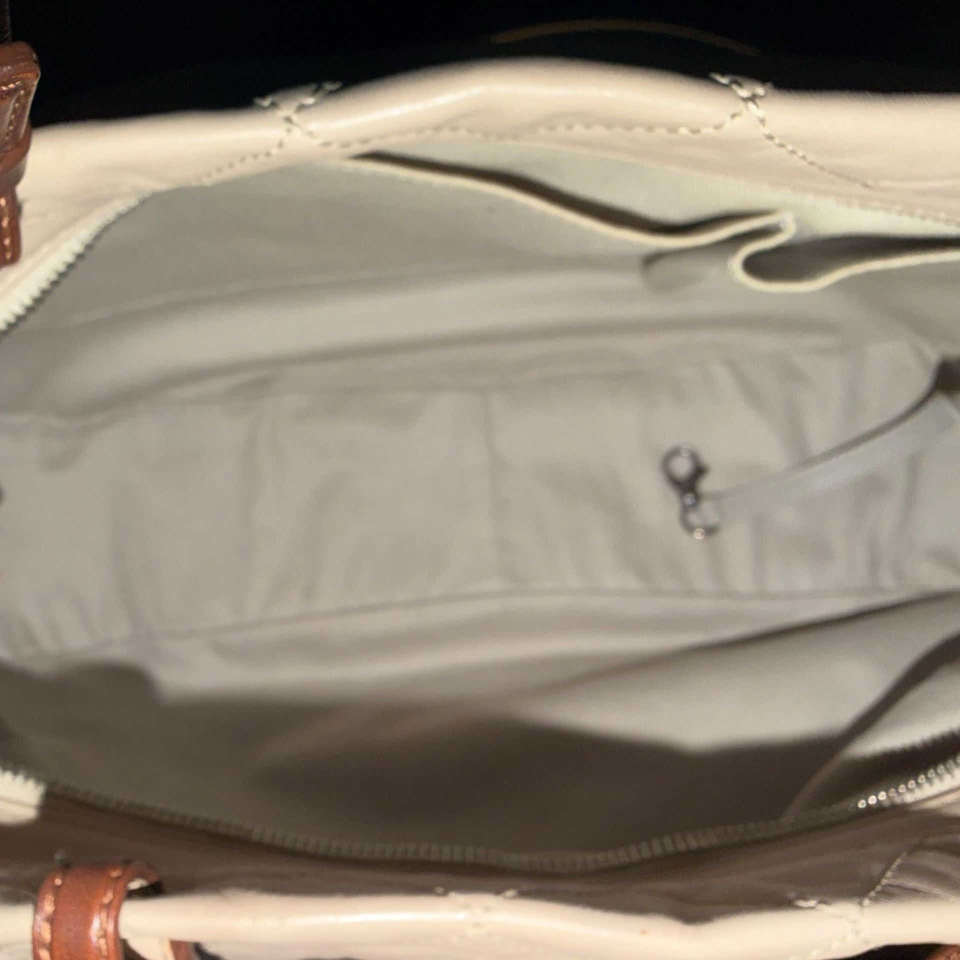 Chanel Quilted Lambskin Country Chic Tote Bag Beige 11