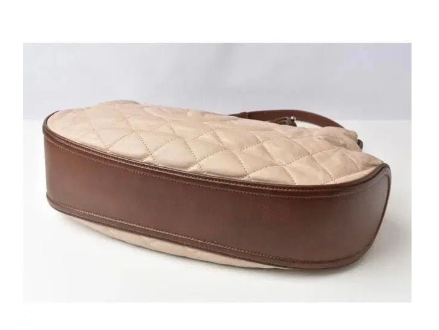Chanel Quilted Lambskin Country Chic Tote Bag Beige 4