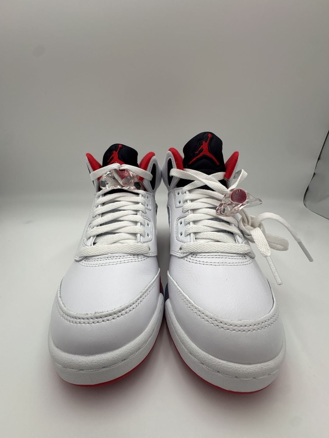Jordan Air Jordan 5 Retro Fire Red Black Tongue GS 3.5 Y 5