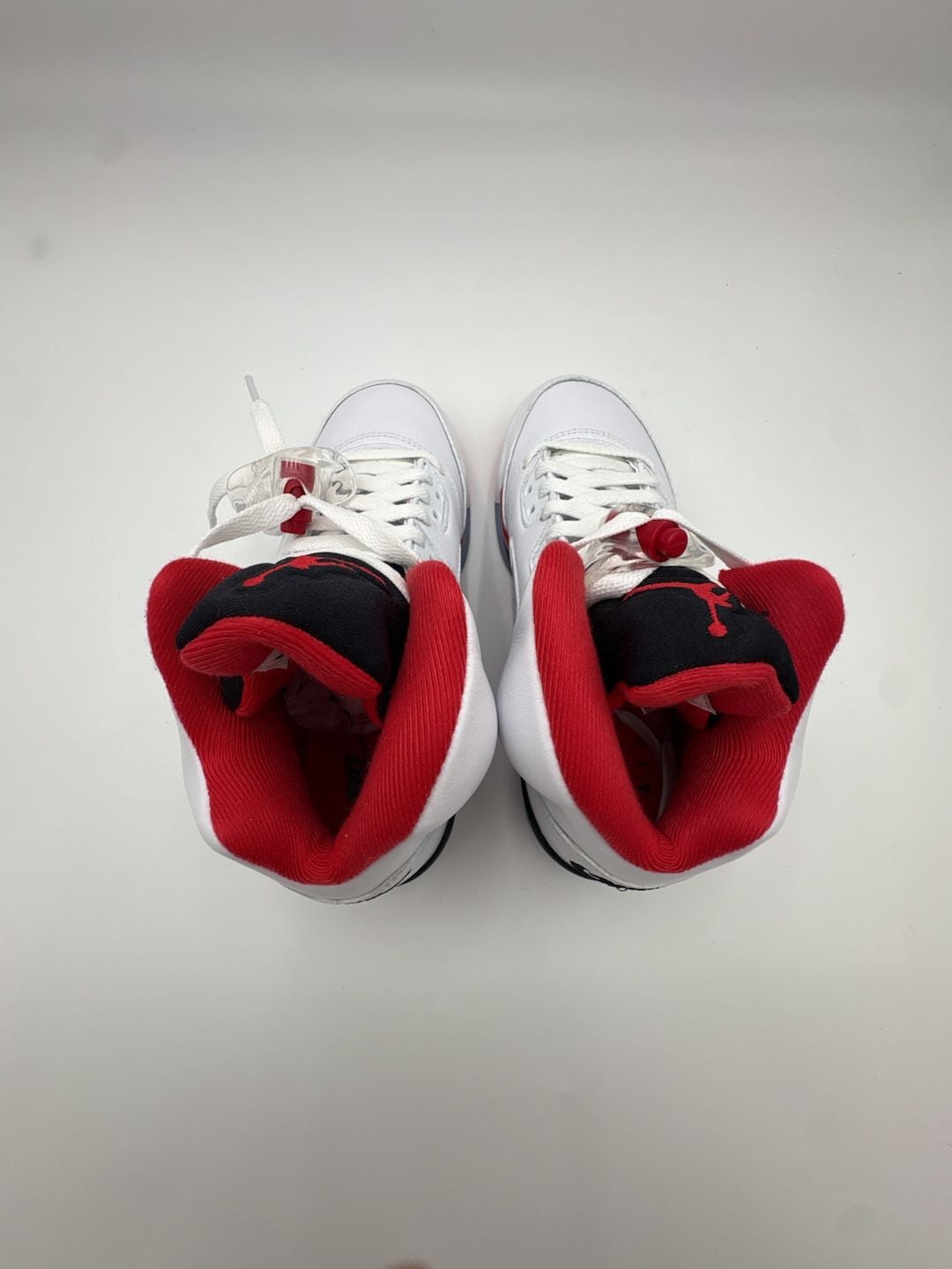 Jordan Air Jordan 5 Retro Fire Red Black Tongue GS 3.5 Y 8