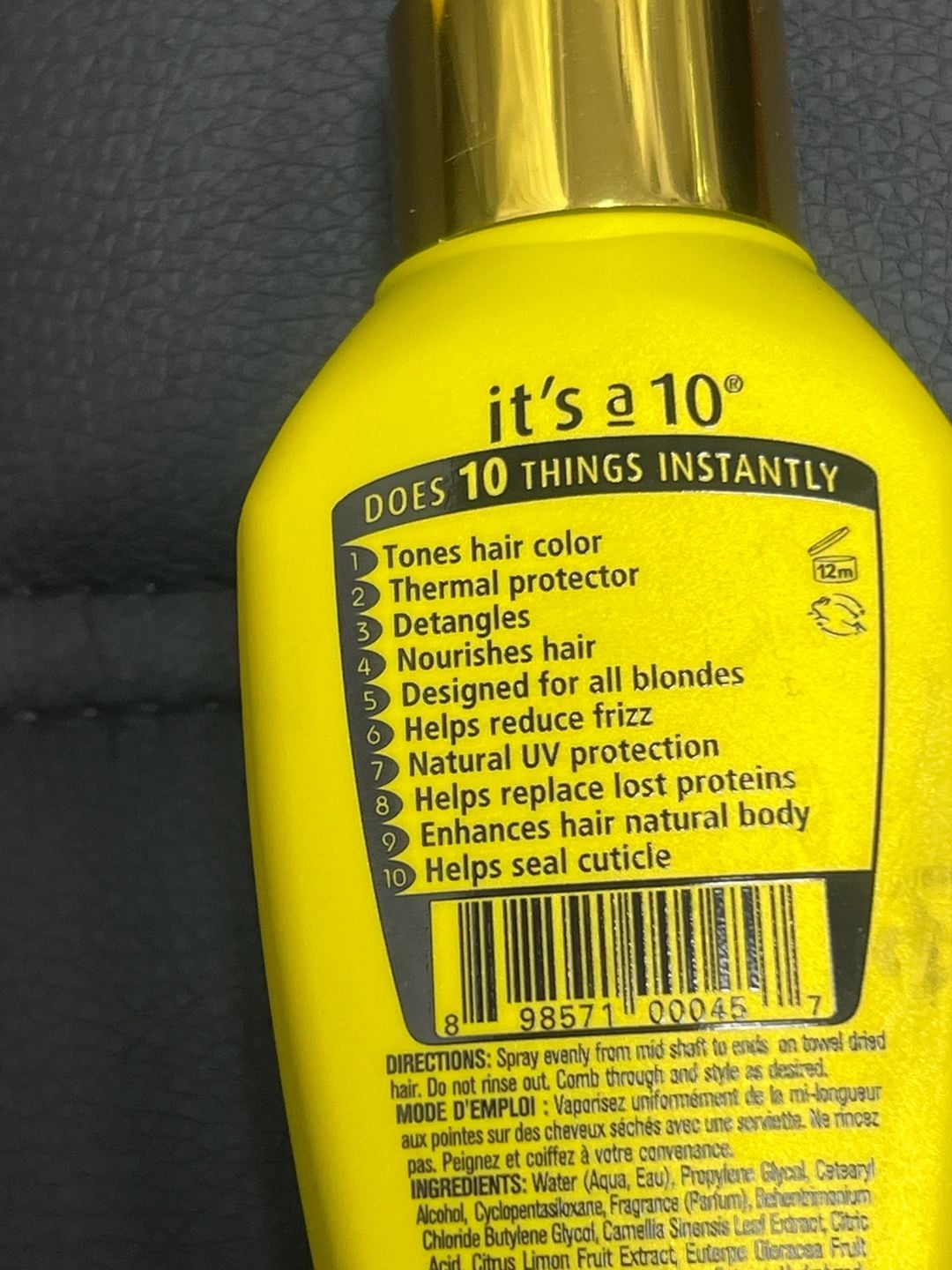 It's a 10 Miracle Blonde Hair Care Collection Set 6