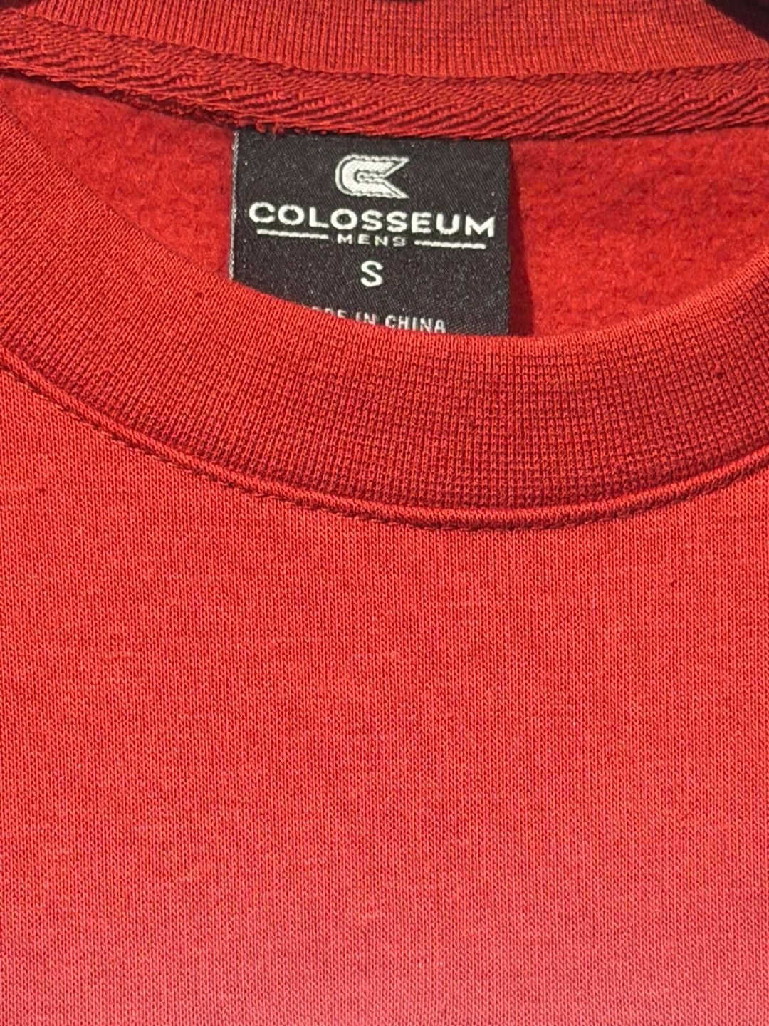 Colosseum Alabama Crimson Tide Sweatshirt Size S Red Arch Logo Crewneck 5