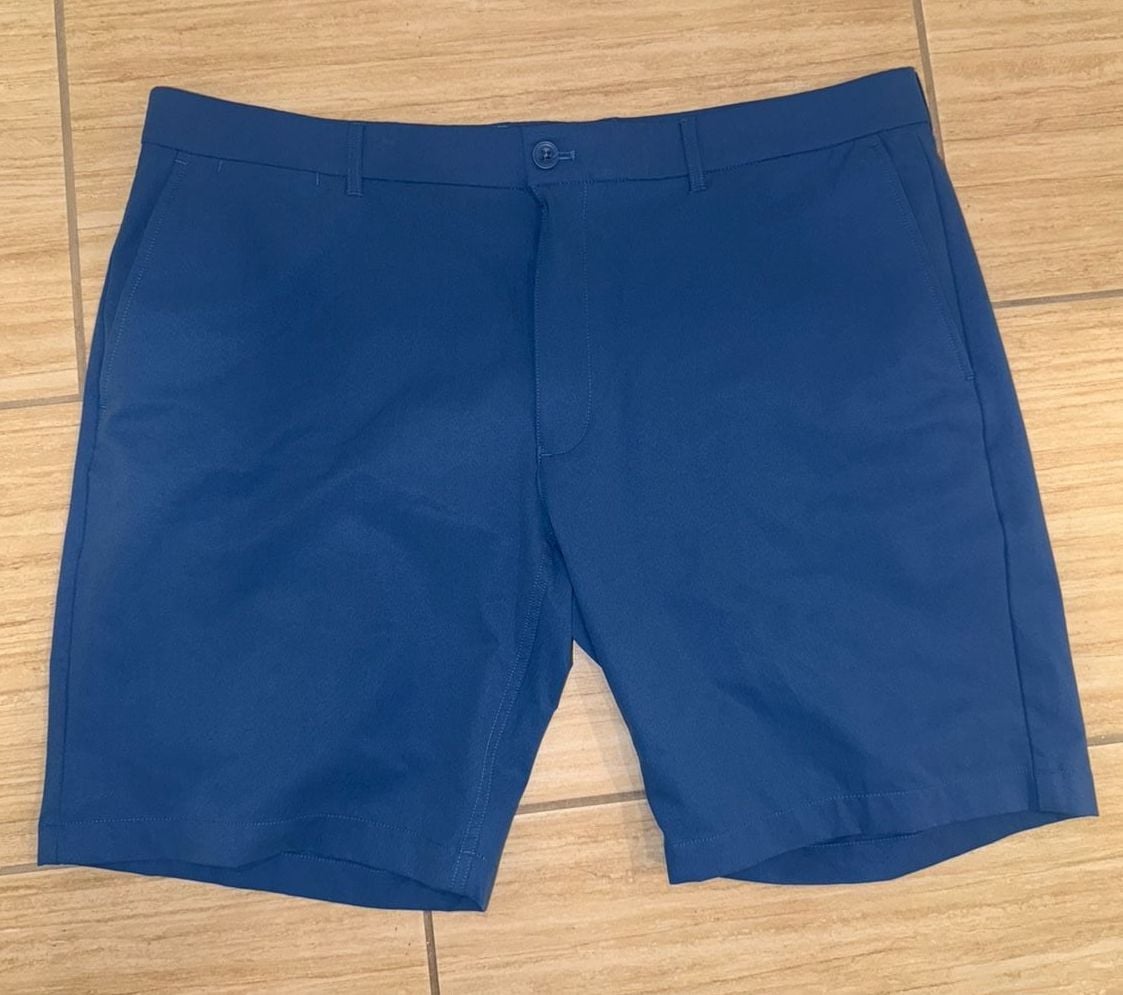 Holderness & Bourne Performance Shorts Size 40 Blue Tailored Fit 2