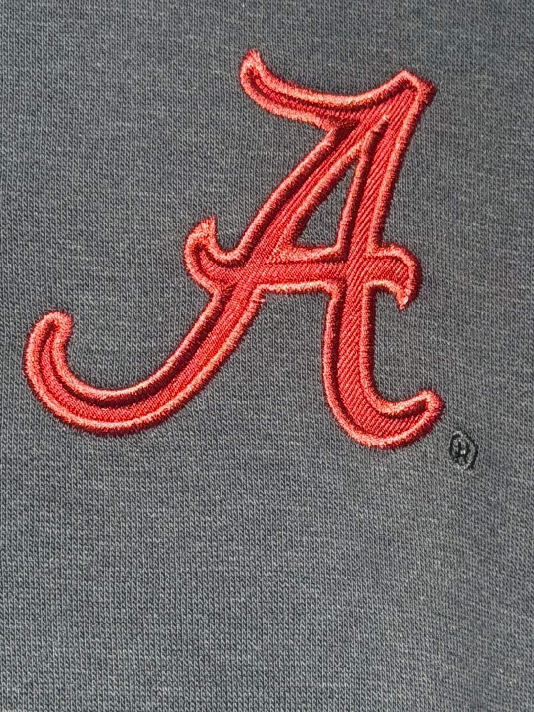 Colosseum Alabama Crimson Tide Quarter Zip Pullover XXL Charcoal 3