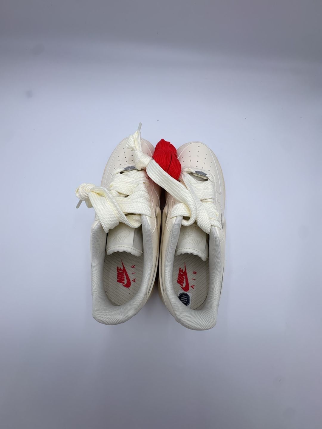 NIKE WMNS Air Force 1 Low '07 Next Nature Coconut Milk Bulbous Swoosh size 8 W 8