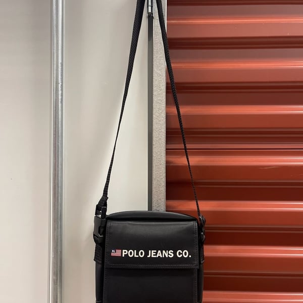 90’s Polo Ralph Lauren Jeans Co. Crossbody Bag Black