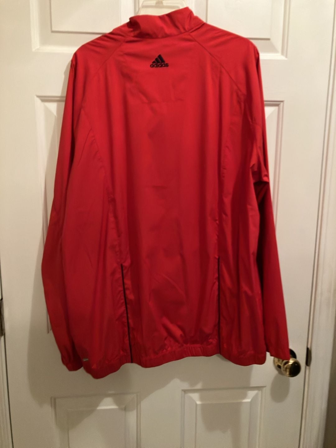 Adidas ClimaProof Half-Zip Pullover Jacket XL Red Kraft Nabisco Championship 5