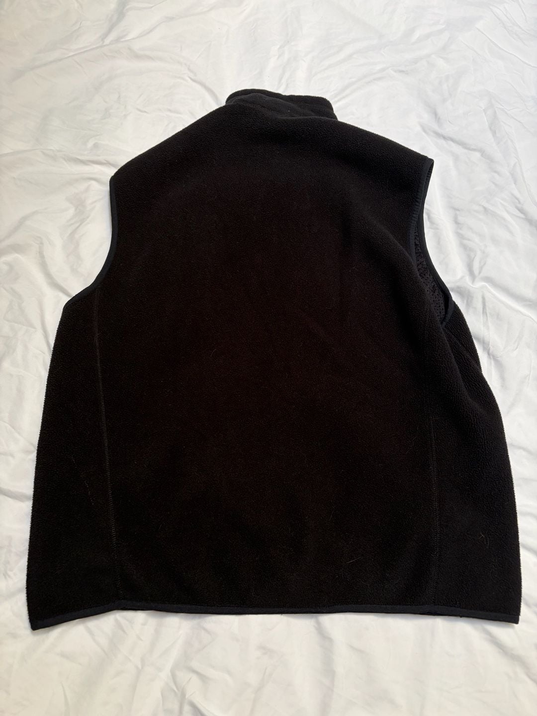Patagonia Synchilla Vest Size XL Black Fleece Full Zip 5