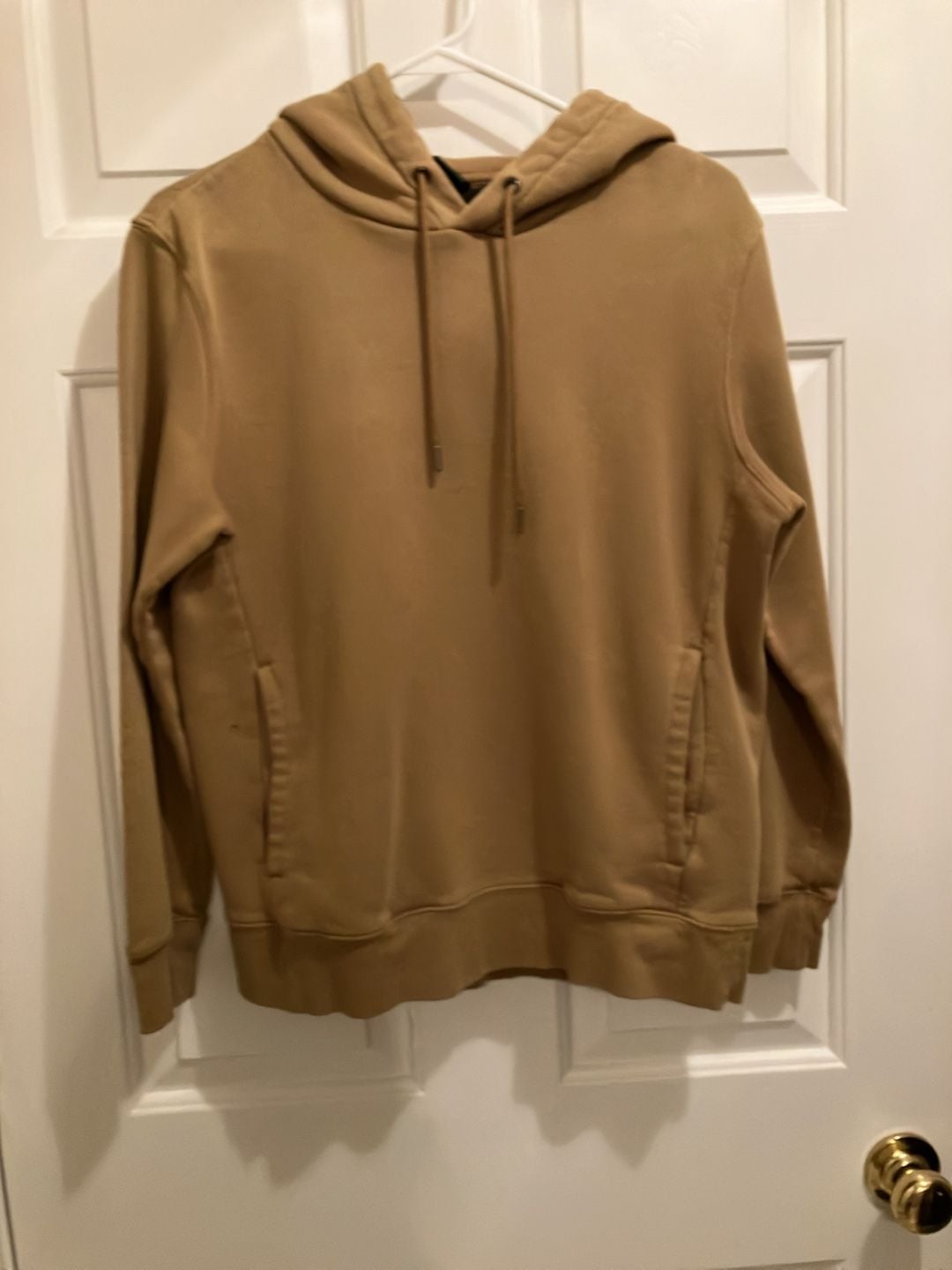 H&M Hoodie Size S Camel Brown Pullover 2