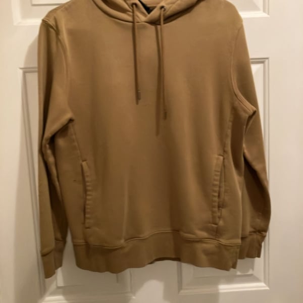 H&M Hoodie Size S Camel Brown Pullover