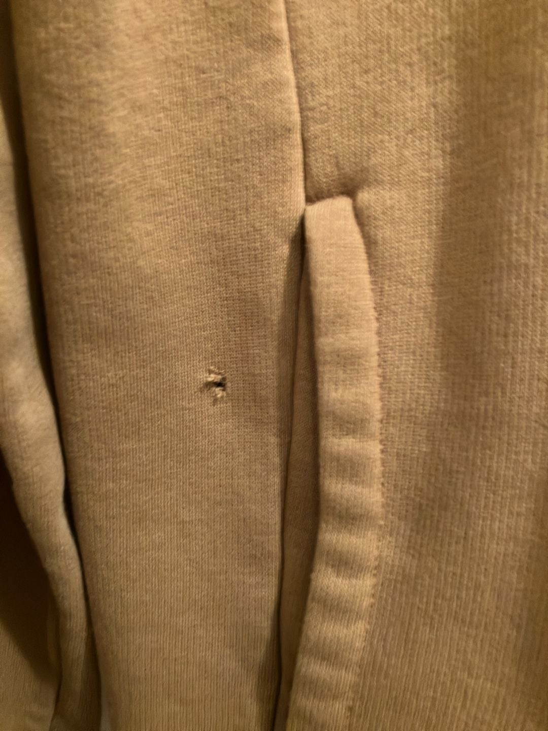 H&M Hoodie Size S Camel Brown Pullover 3