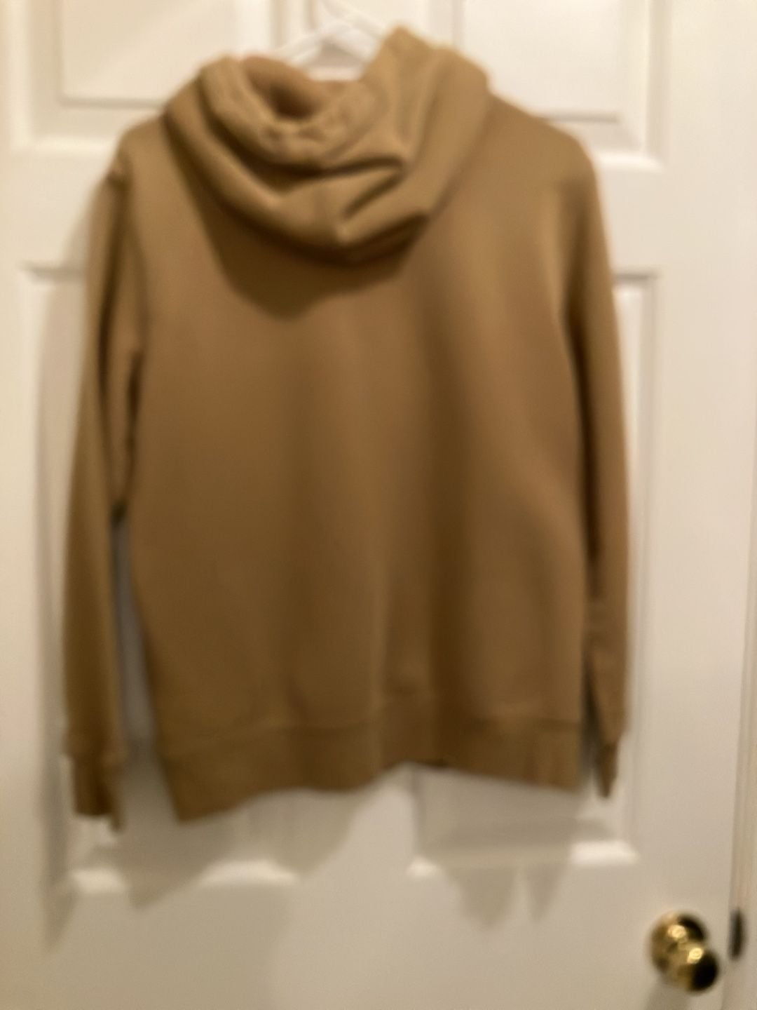 H&M Hoodie Size S Camel Brown Pullover 5