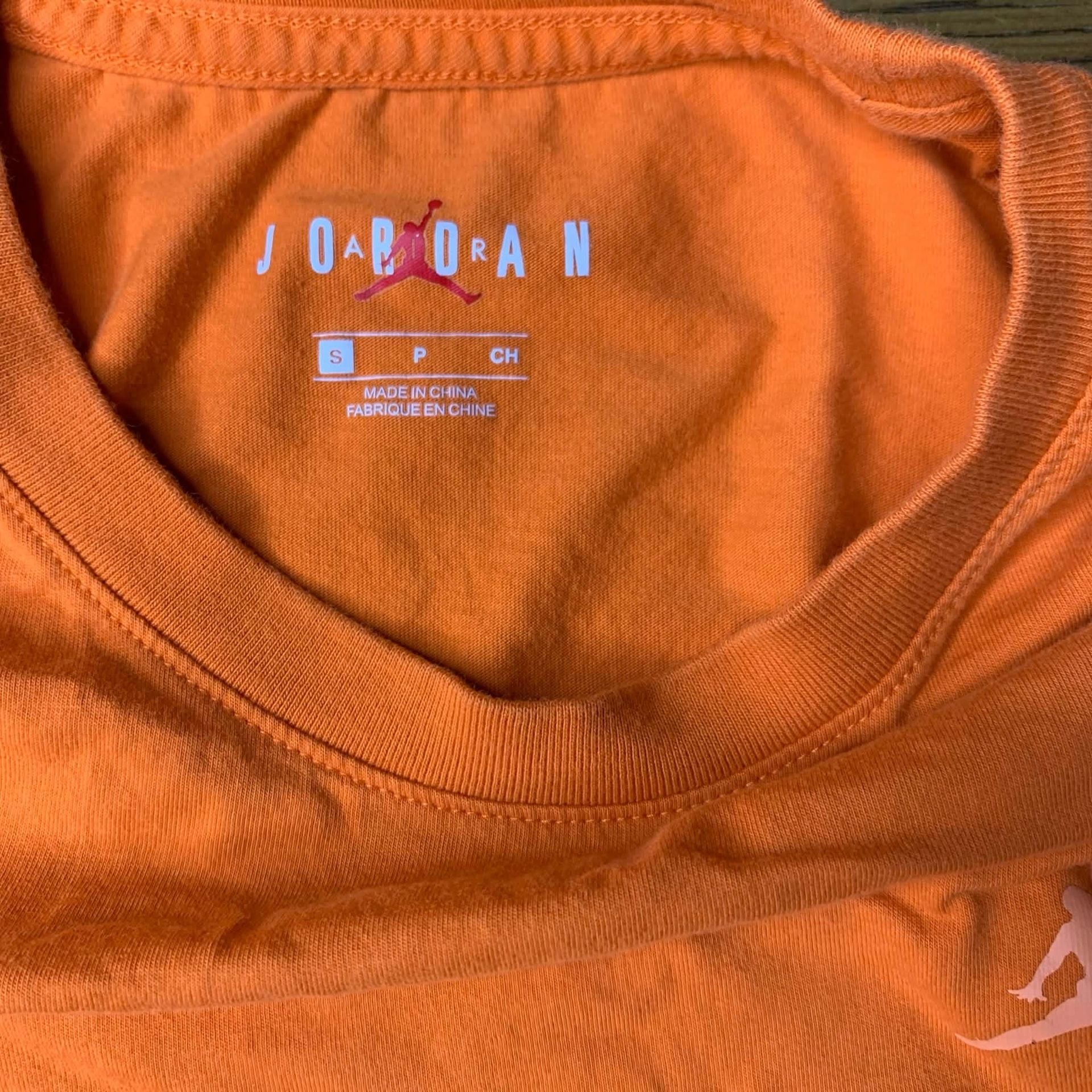 Jordan Air Gradient Long-Sleeve Shirt Orange 8