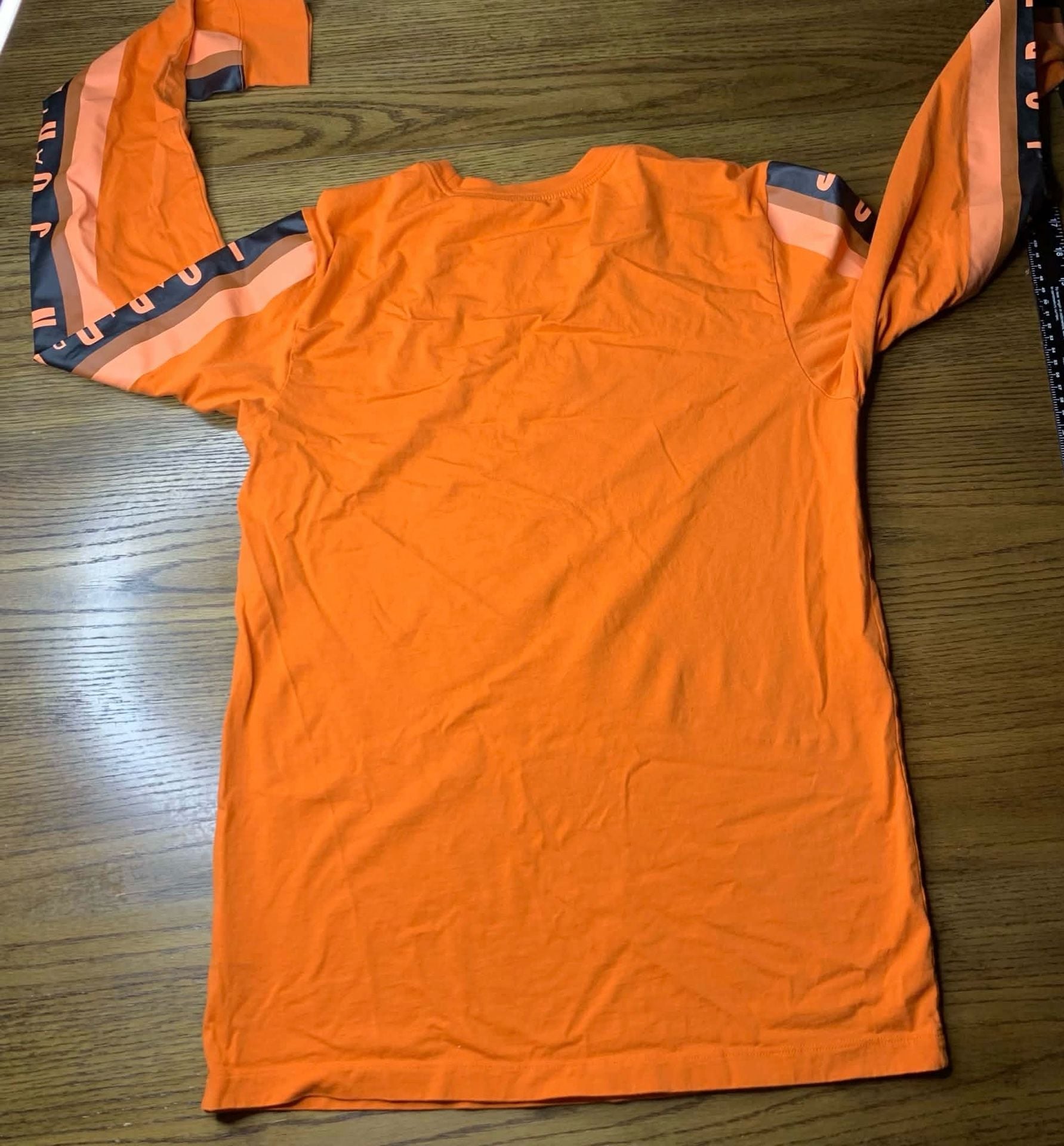 Jordan Air Gradient Long-Sleeve Shirt Orange 10