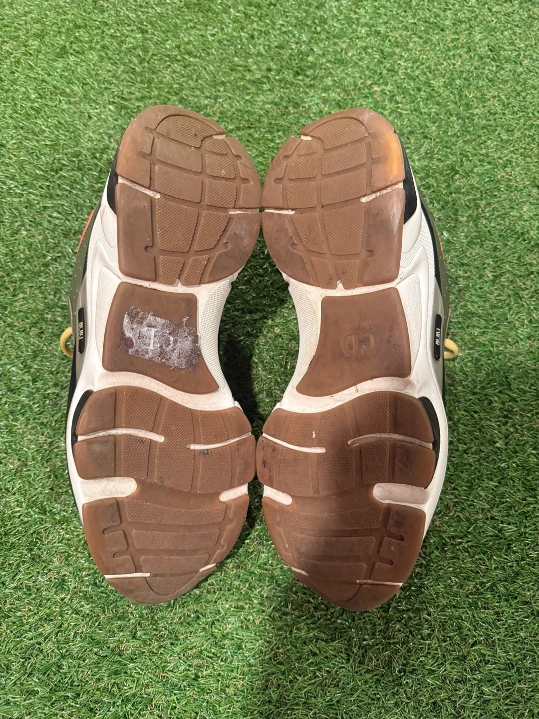 Christian Dior B22 Sneakers Khaki Orange Size 44 (11) 7