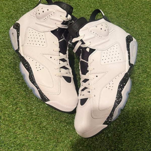 Jordan 6 Retro Reverse Oreo White Black Size 11.5